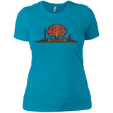T-Shirts Turquoise / X-Small The Wasteland is Dangerous Women's Premium T-Shirt