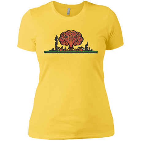 T-Shirts Vibrant Yellow / X-Small The Wasteland is Dangerous Women's Premium T-Shirt