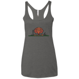 T-Shirts Premium Heather / X-Small The Wasteland is Dangerous Women's Triblend Racerback Tank