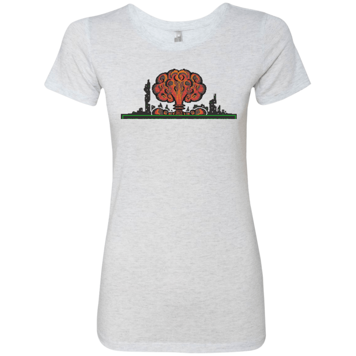 T-Shirts Heather White / Small The Wasteland is Dangerous Women's Triblend T-Shirt