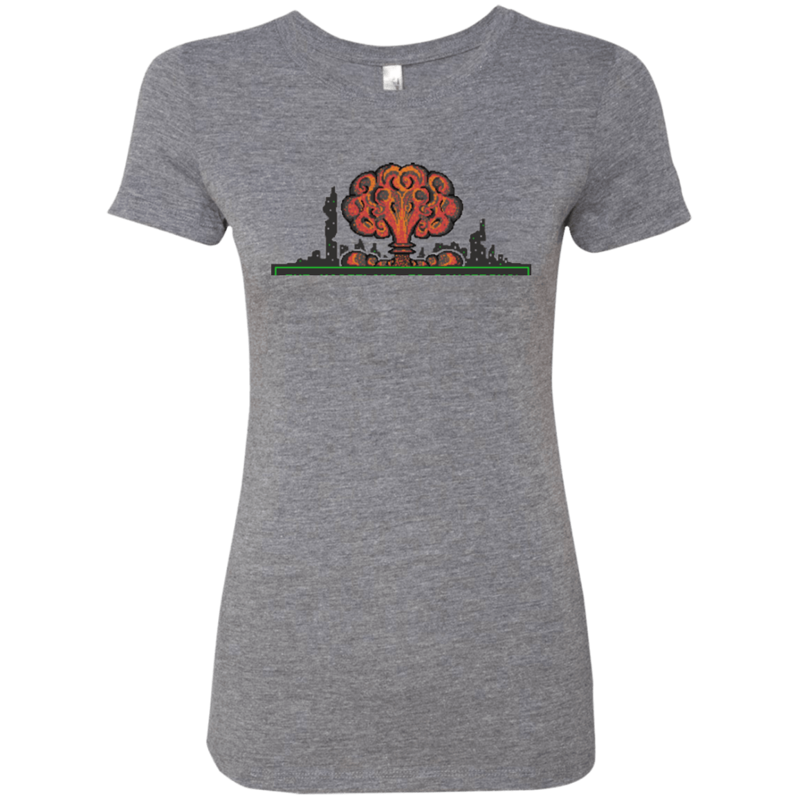 T-Shirts Premium Heather / Small The Wasteland is Dangerous Women's Triblend T-Shirt