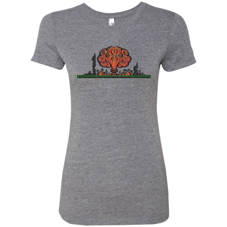 T-Shirts Premium Heather / Small The Wasteland is Dangerous Women's Triblend T-Shirt