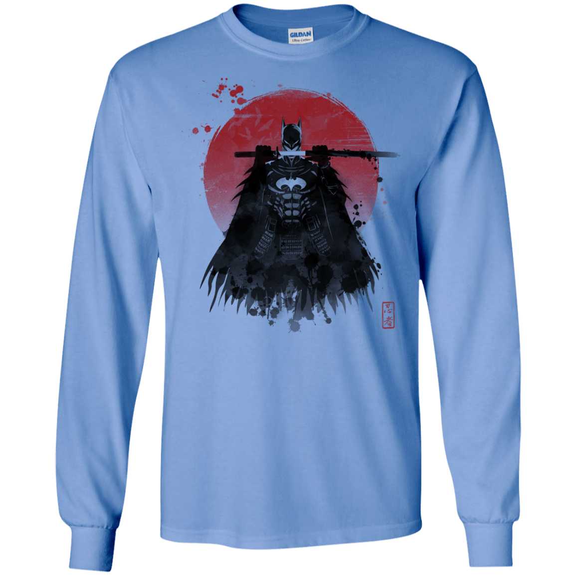 T-Shirts Carolina Blue / S The Way of the Bat Men's Long Sleeve T-Shirt