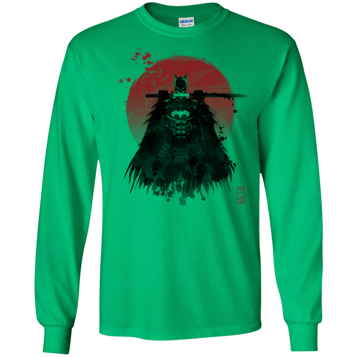 T-Shirts Irish Green / S The Way of the Bat Men's Long Sleeve T-Shirt