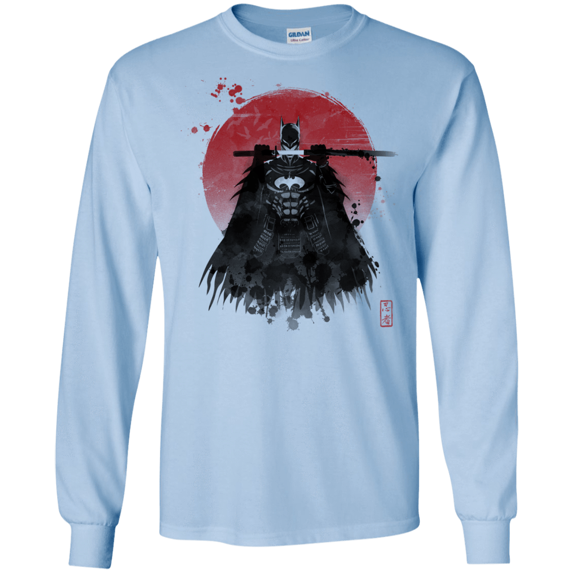 T-Shirts Light Blue / S The Way of the Bat Men's Long Sleeve T-Shirt