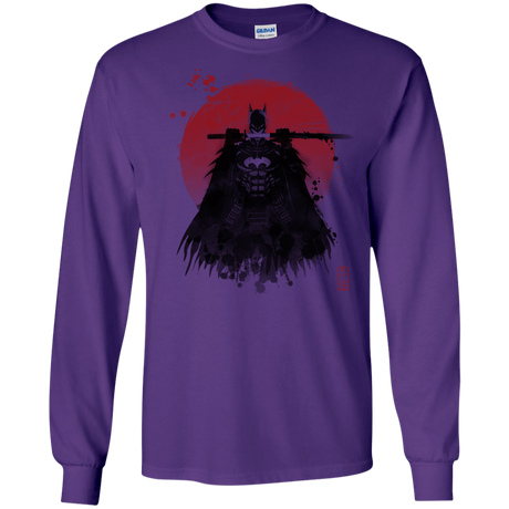 T-Shirts Purple / S The Way of the Bat Men's Long Sleeve T-Shirt