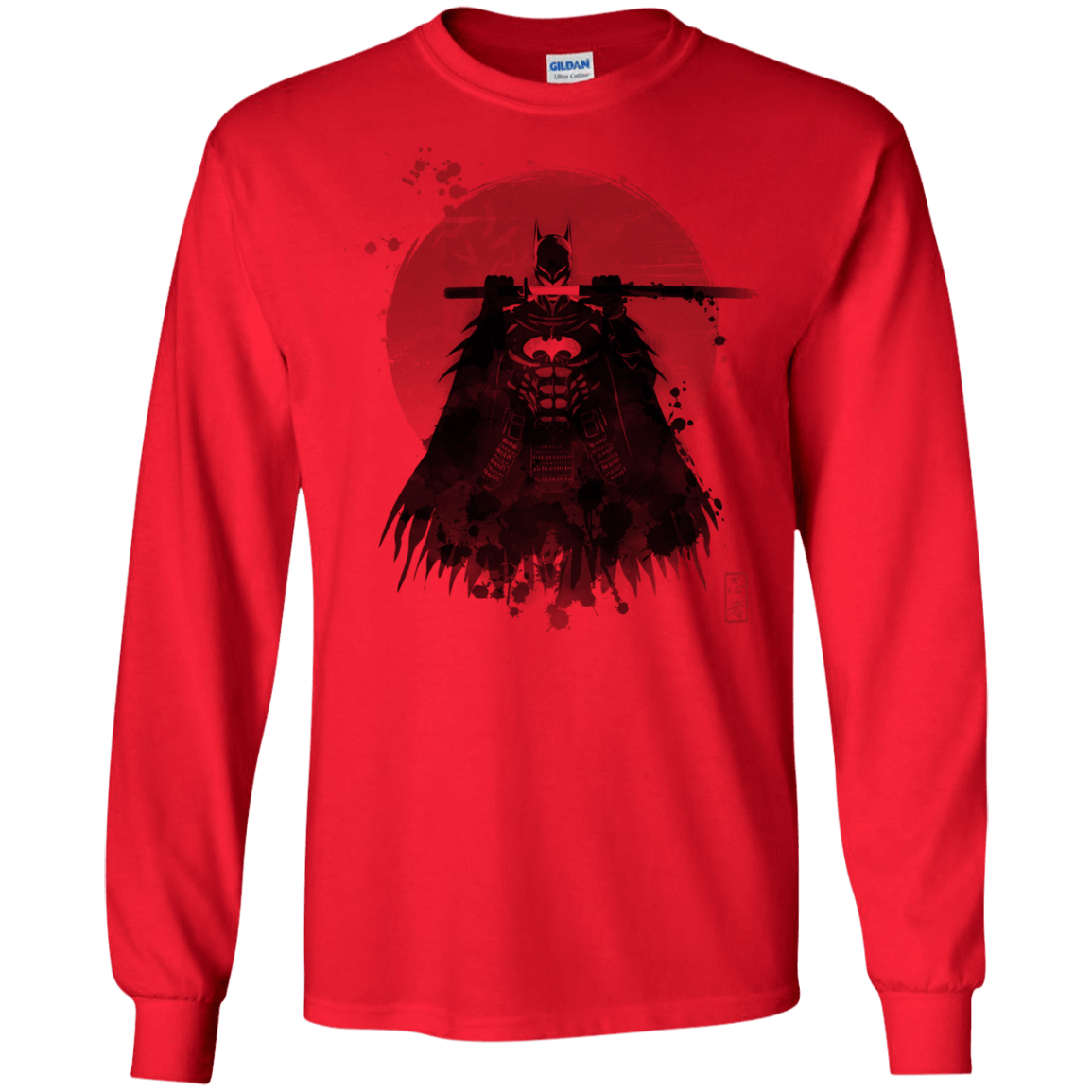 T-Shirts Red / S The Way of the Bat Men's Long Sleeve T-Shirt