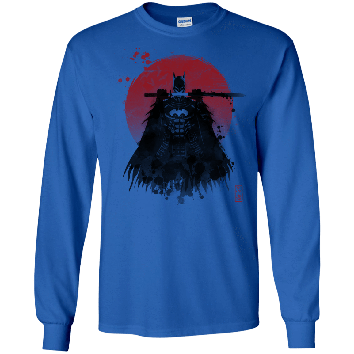 T-Shirts Royal / S The Way of the Bat Men's Long Sleeve T-Shirt