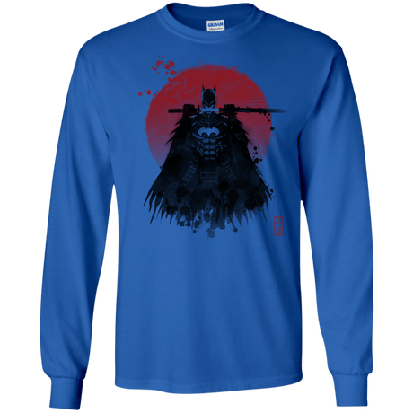 T-Shirts Royal / S The Way of the Bat Men's Long Sleeve T-Shirt