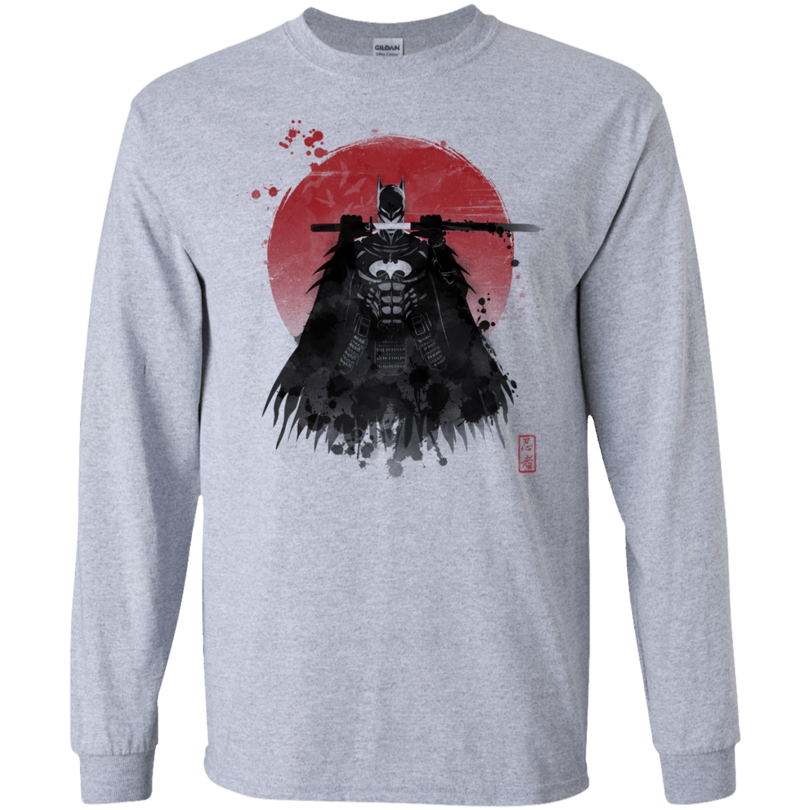 T-Shirts Sport Grey / S The Way of the Bat Men's Long Sleeve T-Shirt