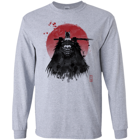 T-Shirts Sport Grey / S The Way of the Bat Men's Long Sleeve T-Shirt