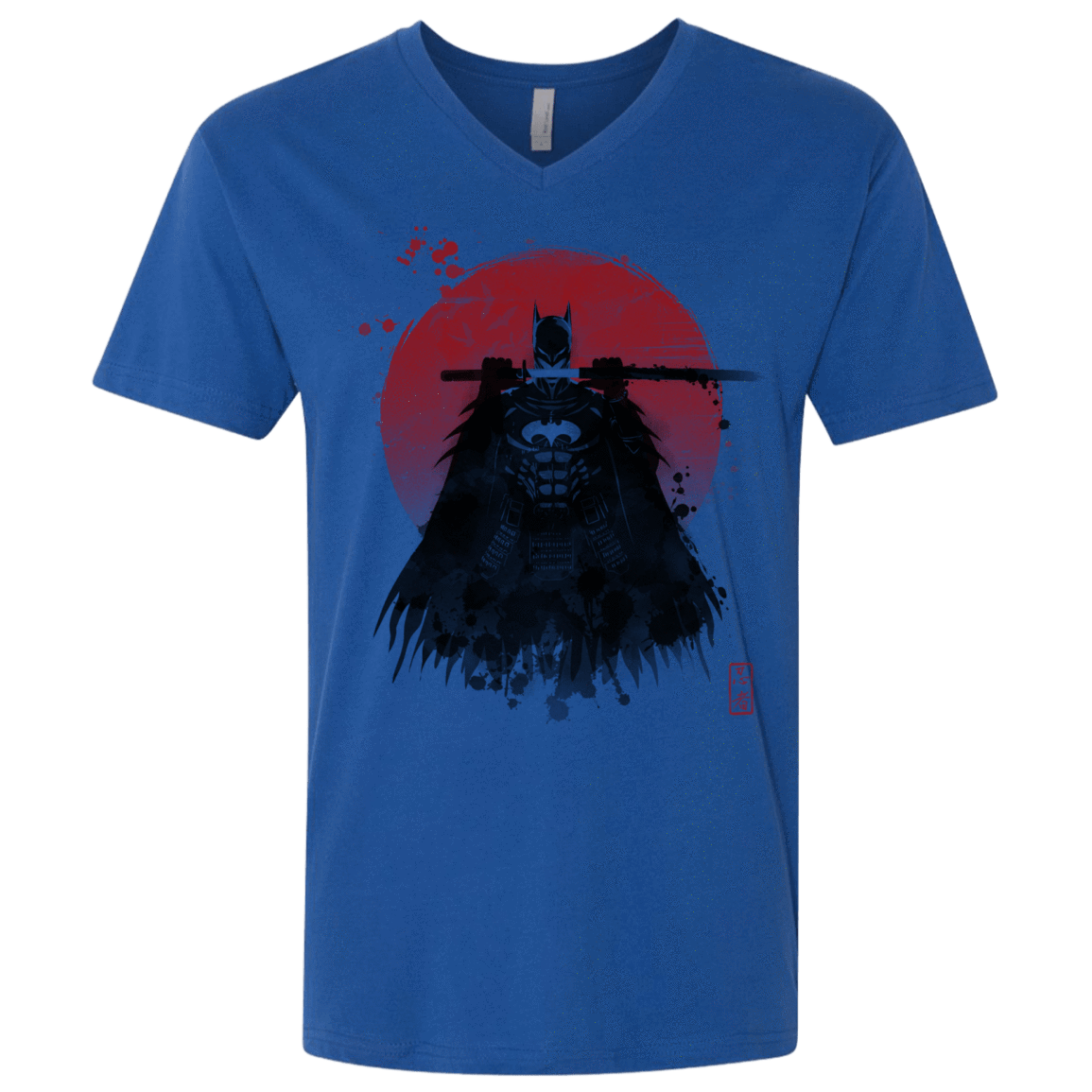 T-Shirts Royal / X-Small The Way of the Bat Men's Premium V-Neck