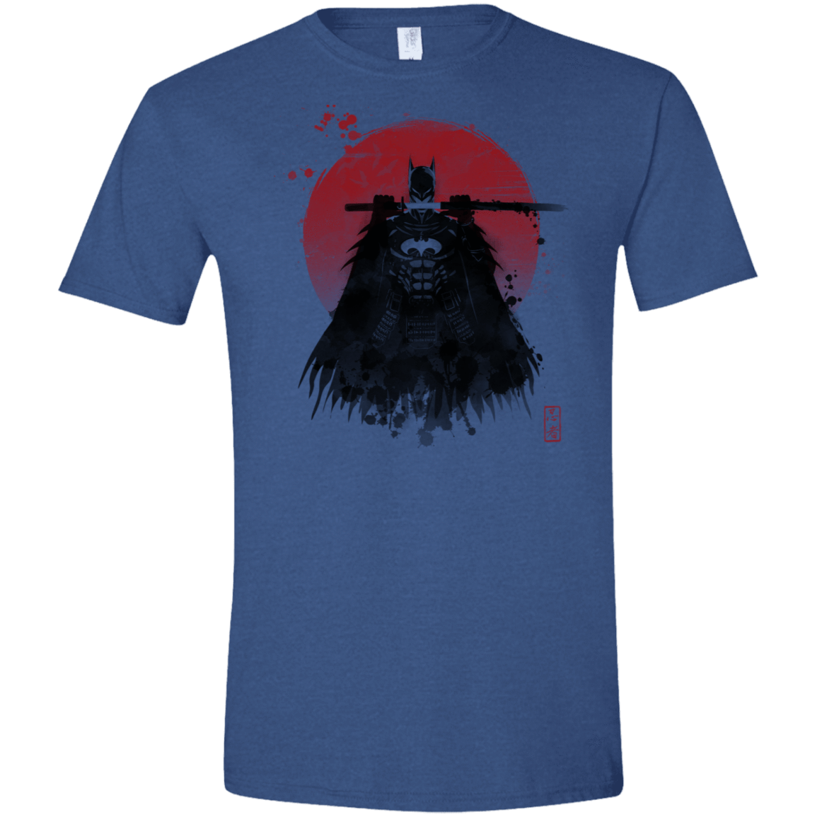 T-Shirts Heather Royal / X-Small The Way of the Bat Men's Semi-Fitted Softstyle