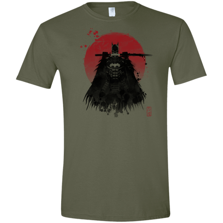 T-Shirts Military Green / S The Way of the Bat Men's Semi-Fitted Softstyle