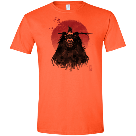 T-Shirts Orange / S The Way of the Bat Men's Semi-Fitted Softstyle