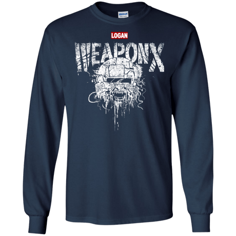 T-Shirts Navy / S The Weapon Men's Long Sleeve T-Shirt