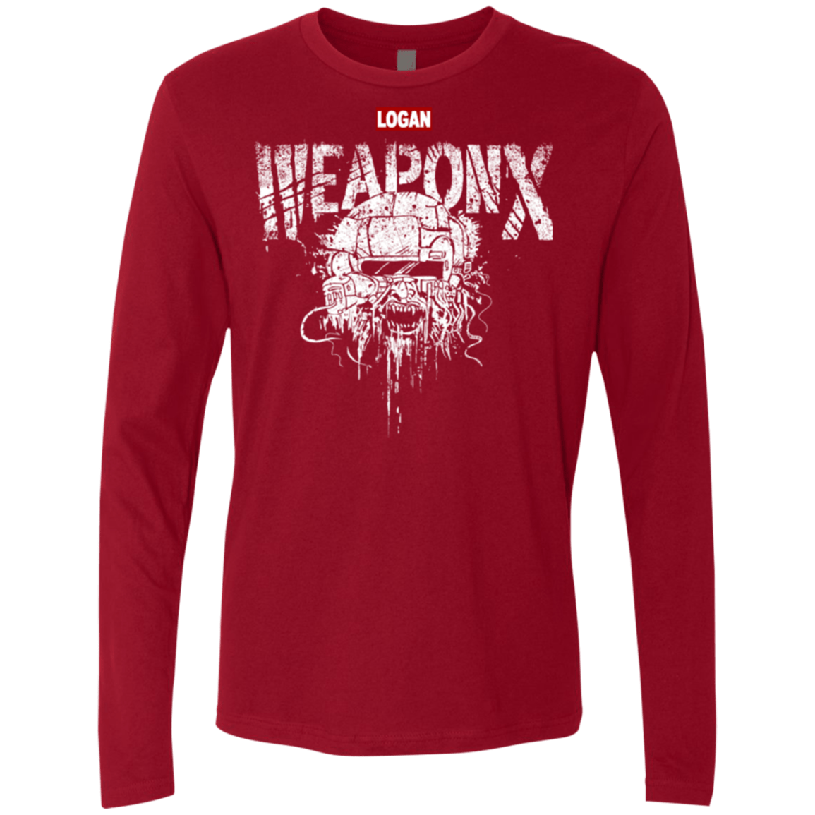 T-Shirts Cardinal / S The Weapon Men's Premium Long Sleeve