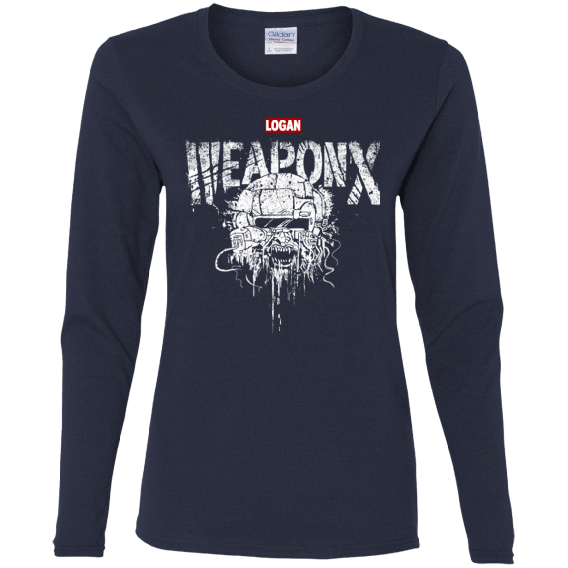 T-Shirts Navy / S The Weapon Women's Long Sleeve T-Shirt