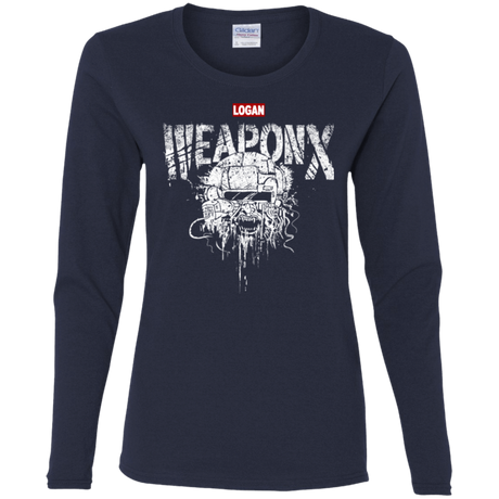 T-Shirts Navy / S The Weapon Women's Long Sleeve T-Shirt