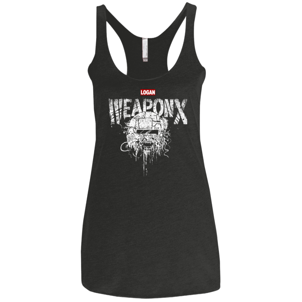 T-Shirts Vintage Black / X-Small The Weapon Women's Triblend Racerback Tank