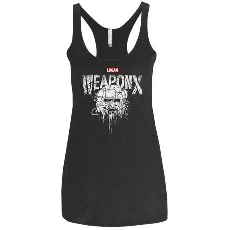 T-Shirts Vintage Black / X-Small The Weapon Women's Triblend Racerback Tank