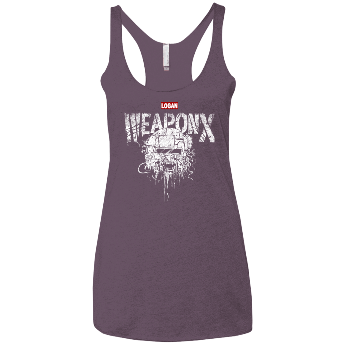 T-Shirts Vintage Purple / X-Small The Weapon Women's Triblend Racerback Tank