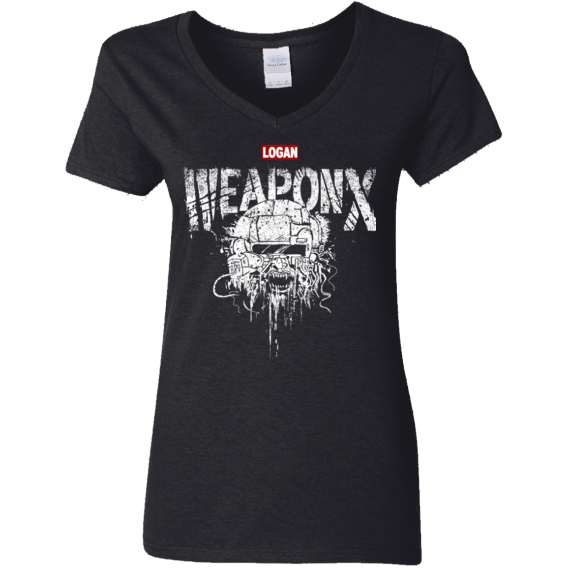 T-Shirts Black / S The Weapon Women's V-Neck T-Shirt