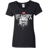 T-Shirts Black / S The Weapon Women's V-Neck T-Shirt