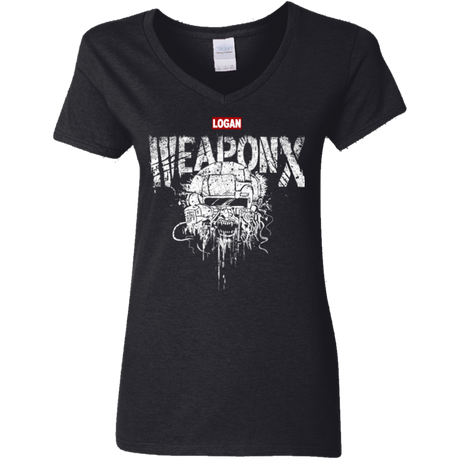 T-Shirts Black / S The Weapon Women's V-Neck T-Shirt