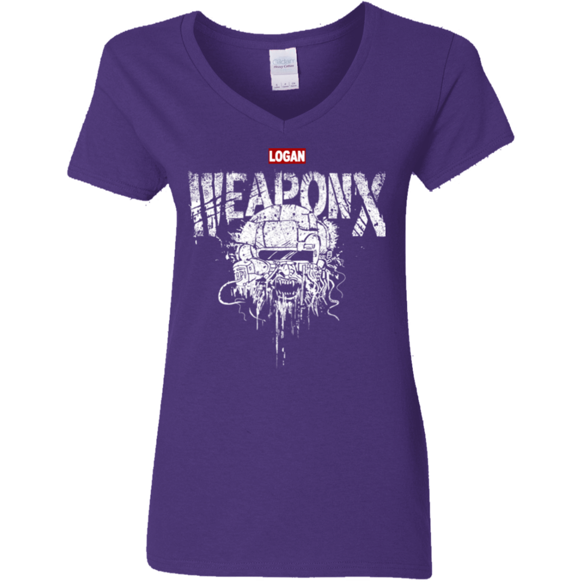 T-Shirts Purple / S The Weapon Women's V-Neck T-Shirt