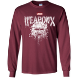 T-Shirts Maroon / YS The Weapon Youth Long Sleeve T-Shirt