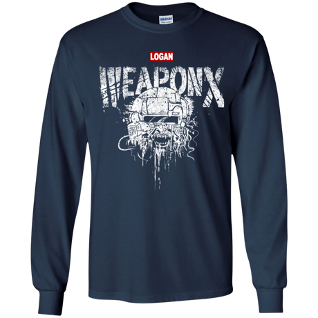 T-Shirts Navy / YS The Weapon Youth Long Sleeve T-Shirt