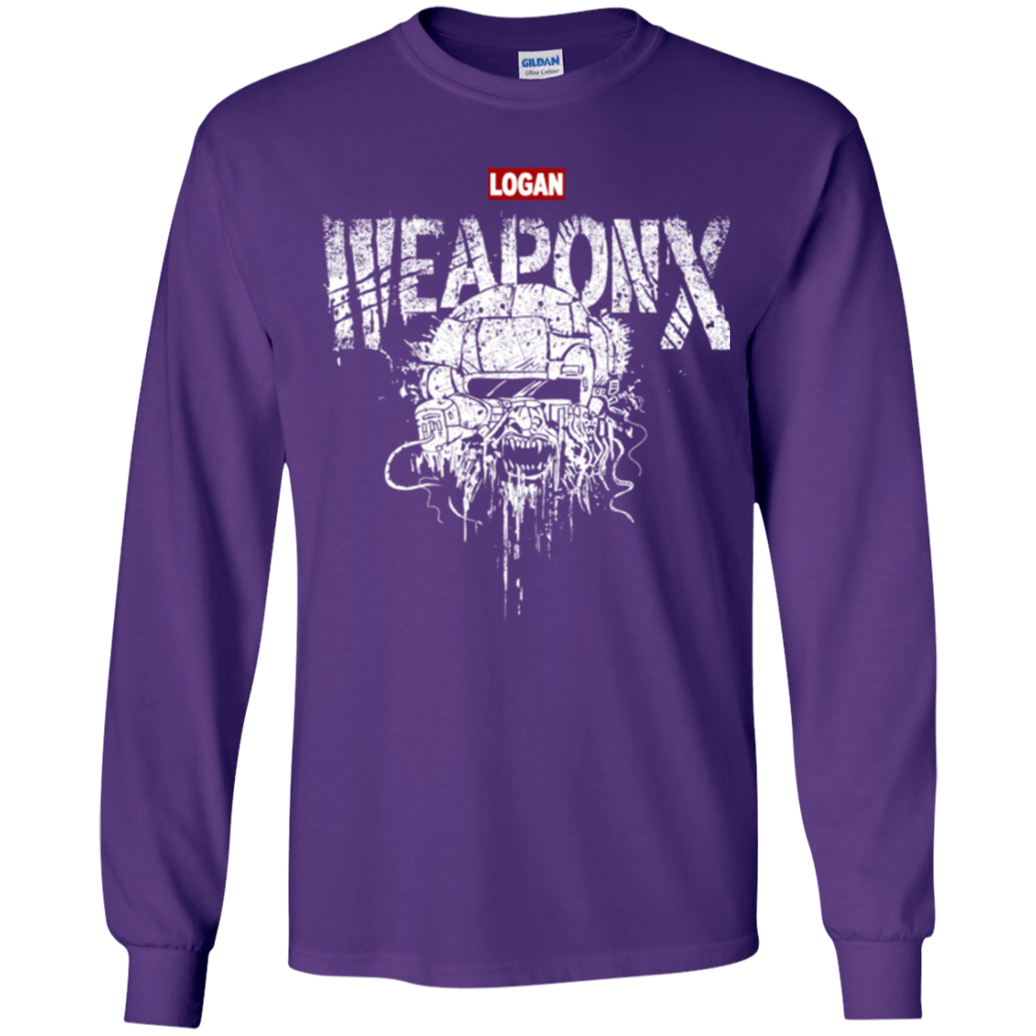 T-Shirts Purple / YS The Weapon Youth Long Sleeve T-Shirt