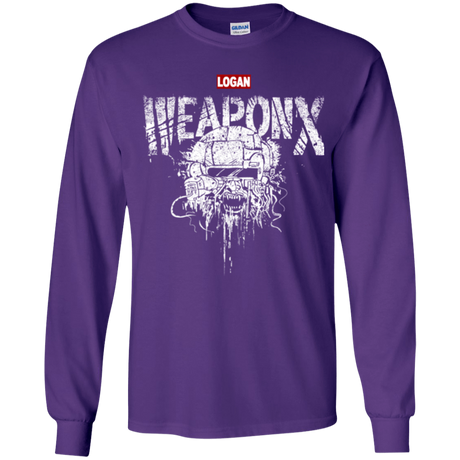 T-Shirts Purple / YS The Weapon Youth Long Sleeve T-Shirt
