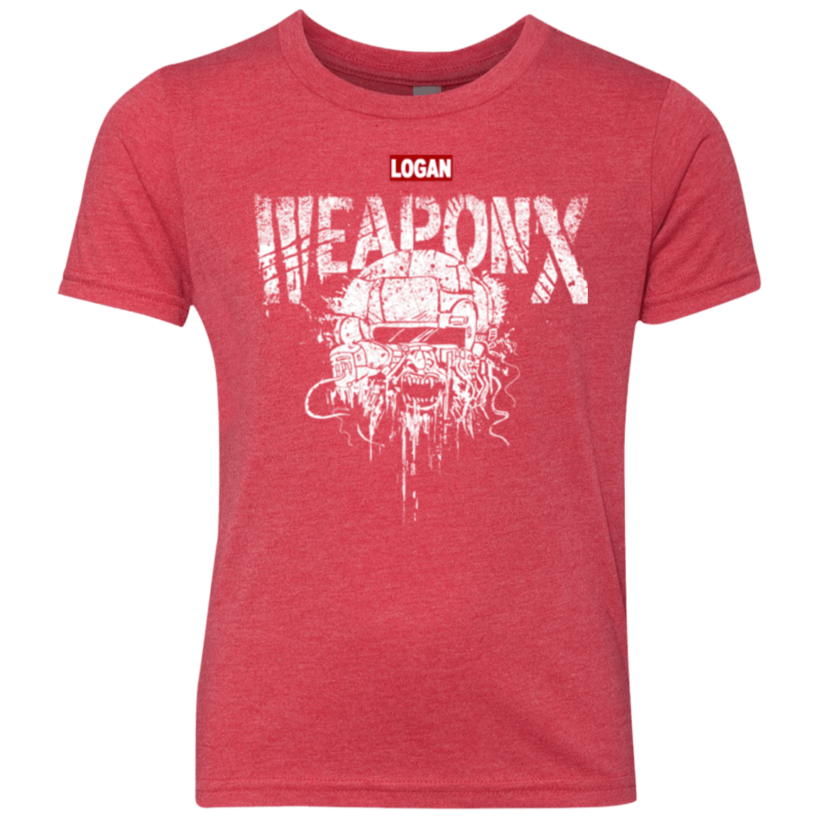 T-Shirts Vintage Red / YXS The Weapon Youth Triblend T-Shirt