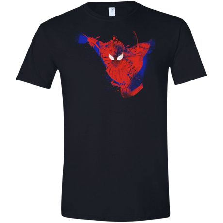 T-Shirts Black / X-Small The Web Men's Semi-Fitted Softstyle