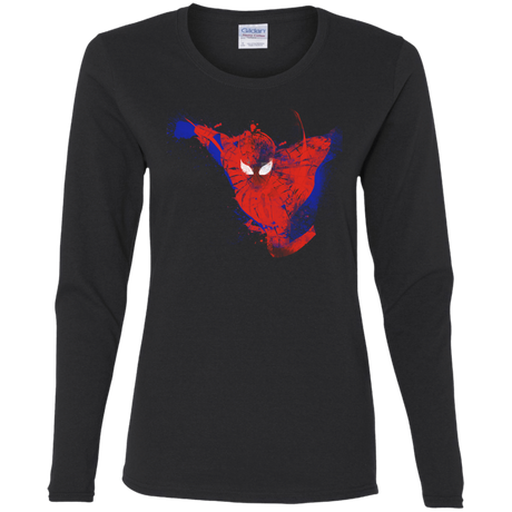 T-Shirts Black / S The Web Women's Long Sleeve T-Shirt