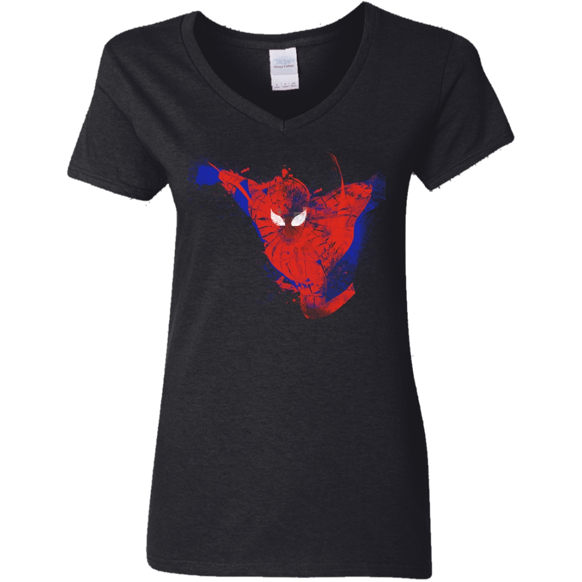 T-Shirts Black / S The Web Women's V-Neck T-Shirt