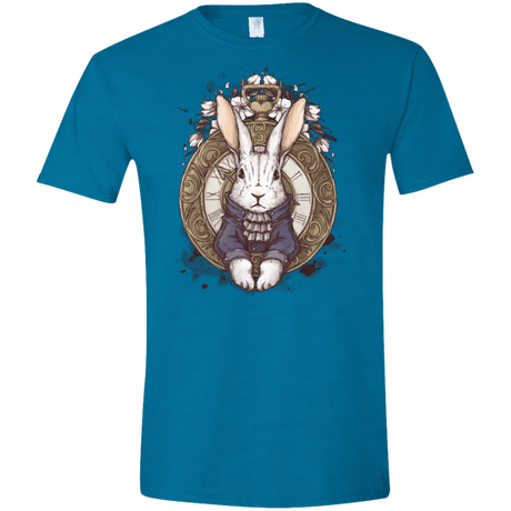 T-Shirts Antique Sapphire / S The White Rabbit Men's Semi-Fitted Softstyle