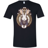T-Shirts Black / X-Small The White Rabbit Men's Semi-Fitted Softstyle