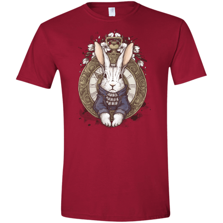 T-Shirts Cardinal Red / S The White Rabbit Men's Semi-Fitted Softstyle