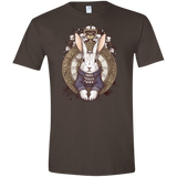 T-Shirts Dark Chocolate / S The White Rabbit Men's Semi-Fitted Softstyle
