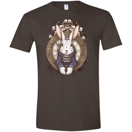 T-Shirts Dark Chocolate / S The White Rabbit Men's Semi-Fitted Softstyle