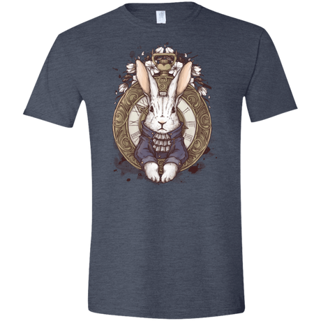 T-Shirts Heather Navy / S The White Rabbit Men's Semi-Fitted Softstyle