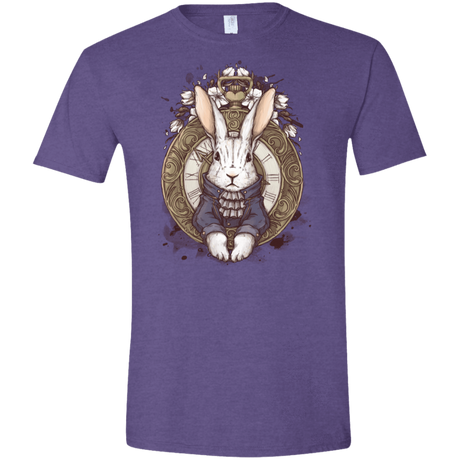 T-Shirts Heather Purple / S The White Rabbit Men's Semi-Fitted Softstyle