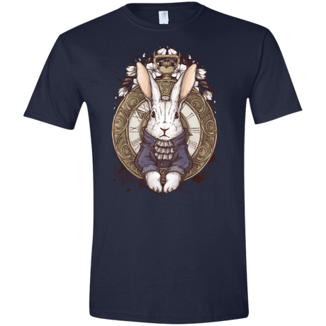 T-Shirts Navy / X-Small The White Rabbit Men's Semi-Fitted Softstyle