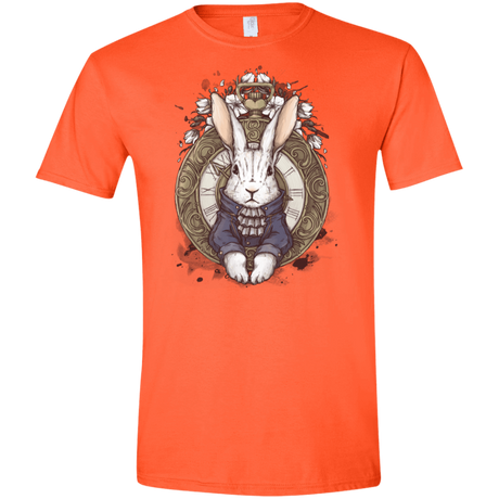 T-Shirts Orange / S The White Rabbit Men's Semi-Fitted Softstyle