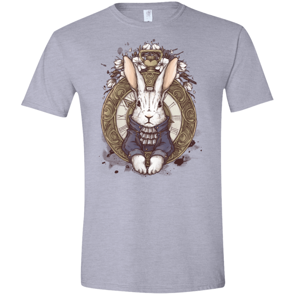 T-Shirts Sport Grey / X-Small The White Rabbit Men's Semi-Fitted Softstyle