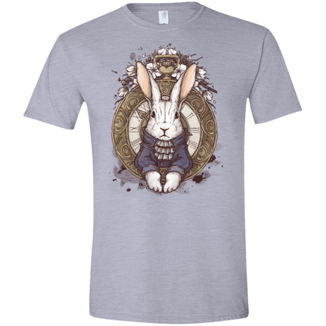 T-Shirts Sport Grey / X-Small The White Rabbit Men's Semi-Fitted Softstyle