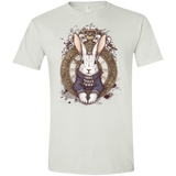 T-Shirts White / X-Small The White Rabbit Men's Semi-Fitted Softstyle